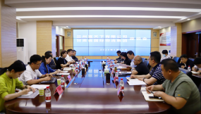  甘肅國際物流集團與蘭州宣天下信息科技有限公司座談交流