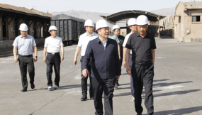  王月成在張掖公司、酒泉公司調研
